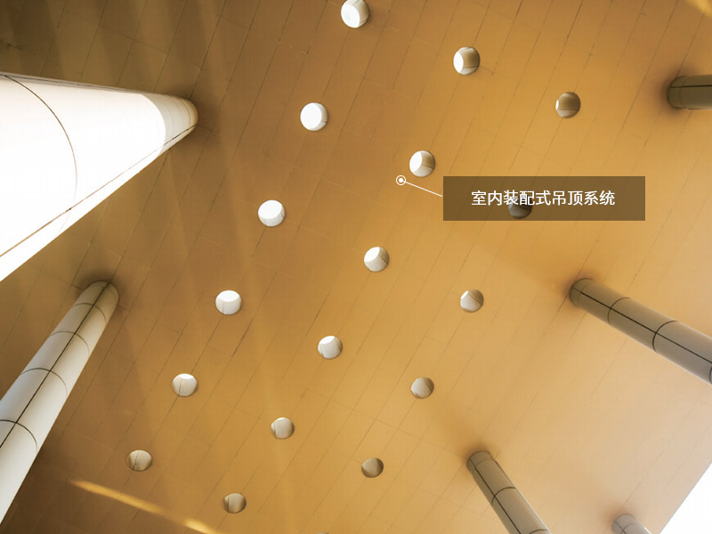 室內裝配式鋁蜂窩復合吊頂板系統(tǒng)